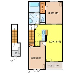 セシルの物件間取画像